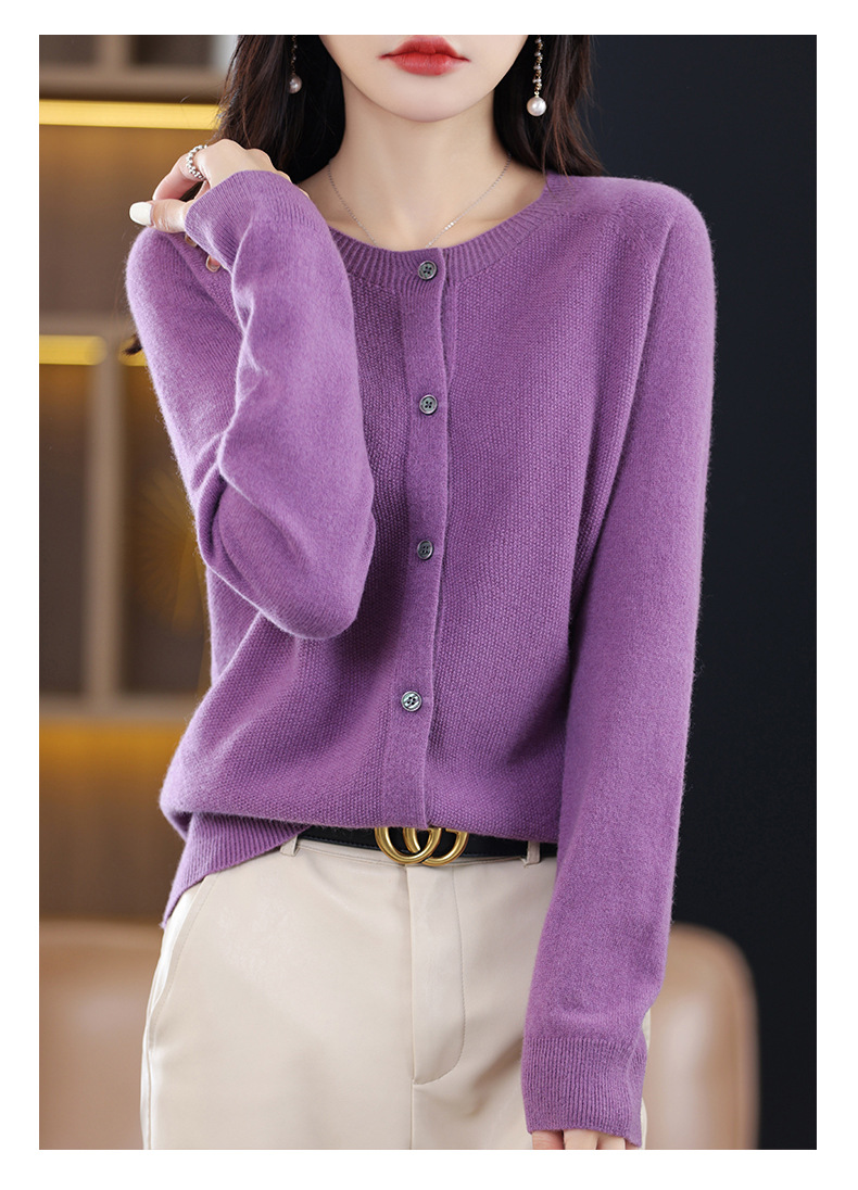 圆领网面开衫-4_04