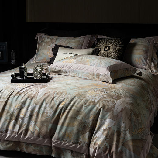 【门店高端系列同款】轻奢大牌风120支长绒棉全棉数码印花四件套 商品图3