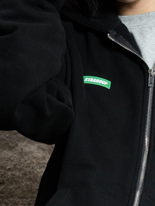 STA2024秋冬款经典基础BOGO刺绣直拉帽衫 商品图5