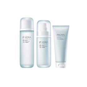 珀莱雅 水动力清爽控油补水保湿洁面水乳套盒  #洁面100g #盈润水135lml #盈润乳100ml