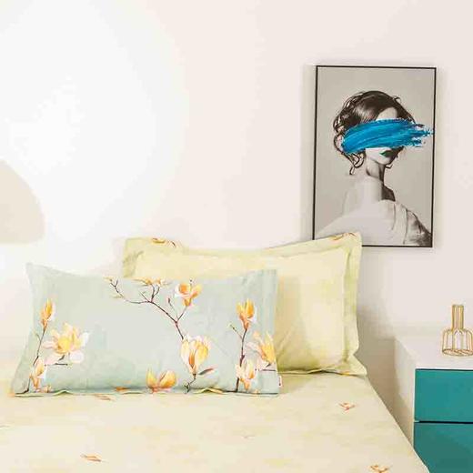 多喜爱 全棉四件套雪玉知春 203x229cm 商品图3