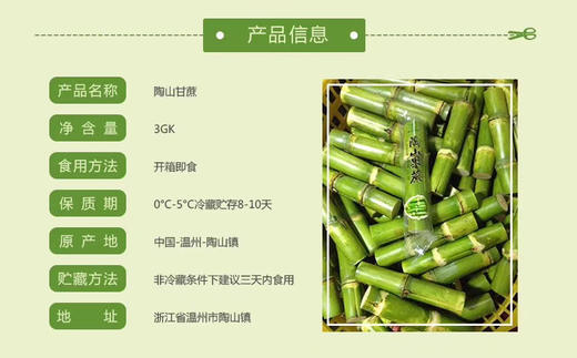 陶山青皮果甘蔗5斤10根左右 皮薄汁多 松脆清甜 商品图12