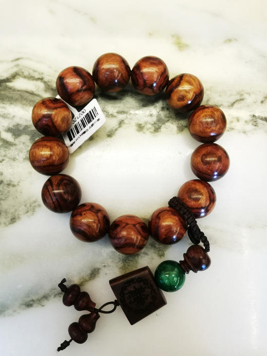 静°新品黄花梨鬼脸手串1.8 商品图0