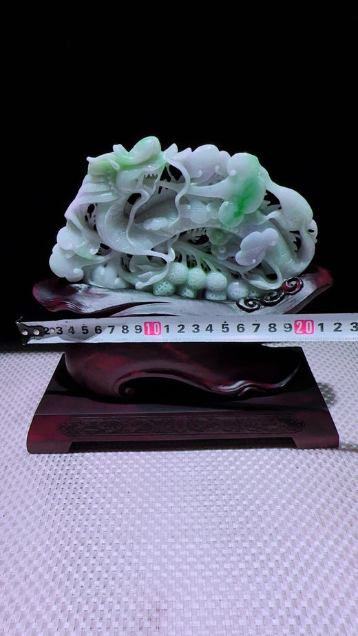 620471翡翠摆件【生意兴隆】 商品图2