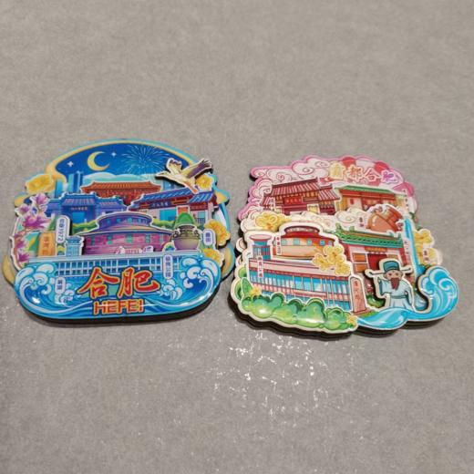 新款木制彩绘冰箱贴(款式随机) 商品图0