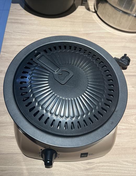 （两件套）20101606米技I1700远红外辅热炉（金色）+韩式烤盘 商品图1