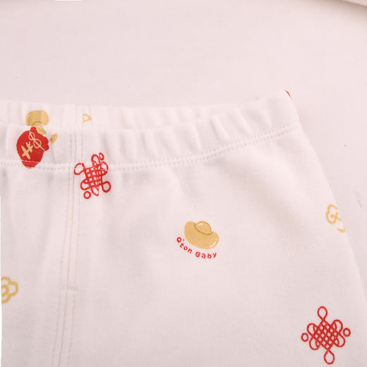 棉果果专柜同款冬季新品男童女童中大童大码莫代尔牛奶蛋白套头套装M501302424835 商品图1