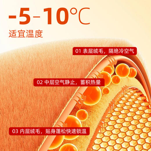 雅黛丽保暖内衣套装男士含羊毛蚕丝护颈贴片350g磨毛秋衣秋裤防寒 商品图3