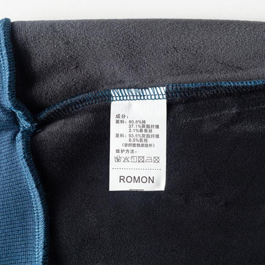 【加绒加厚】含桑蚕丝卫衣男加绒卫衣男烫钻图案男士卫衣男卫衣 商品图4