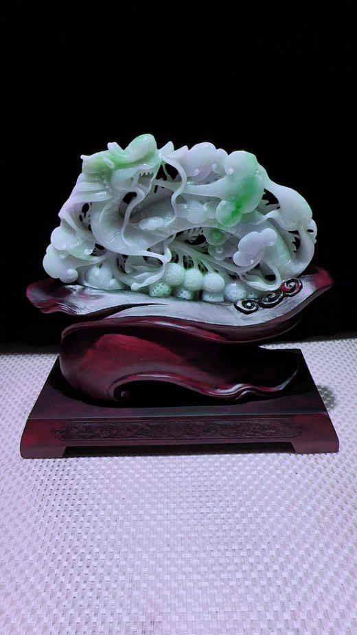 620471翡翠摆件【生意兴隆】 商品图3
