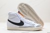 耐克NIke Blazer Mid ‘77经典开拓者高帮休闲运动板鞋DA6364-100男女鞋 商品缩略图4