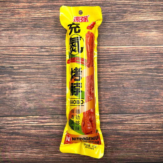 振强充氮烤脖手撕香辣黑鸭味整根长脖氮气锁鲜风干湖南休闲小零食童年记忆老家零食休闲零食 商品图1