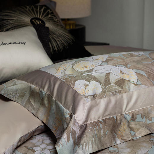 【门店高端系列同款】轻奢大牌风120支长绒棉全棉数码印花四件套 商品图5