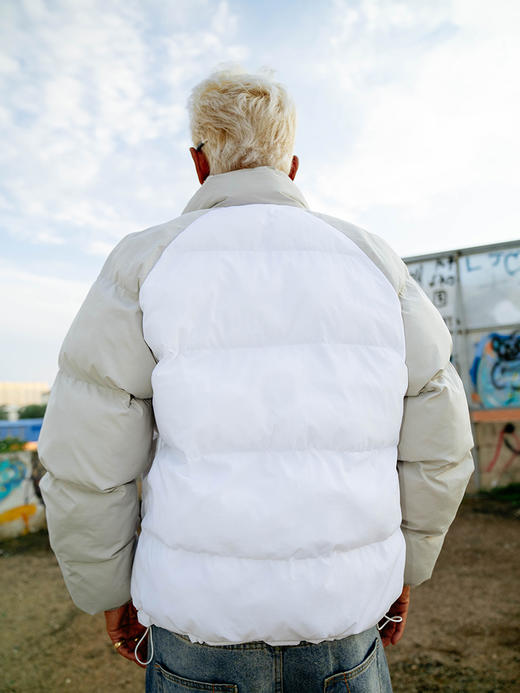 STA2024秋冬款经典基础系列星标插肩袖棉衣夹克 商品图5