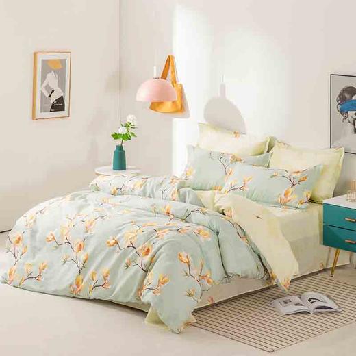 多喜爱 全棉四件套雪玉知春 203x229cm 商品图1