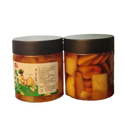 嗦音萝卜皮脆辣酸爽口开胃泡菜湖南特产自制农家手工咸菜下饭即食童年记忆老家零食休闲零食 商品图4