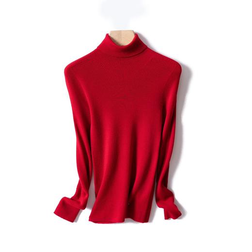 现货 臣禾无缝扬子纱毛衫 高领 JZ244090258  商品图6