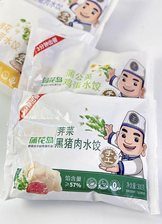 【到手3袋】蒲花岛野菜水饺 300g/袋 食材新鲜 营养美味 多种做法 商品图2