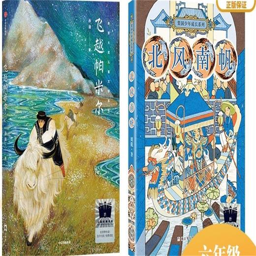 飞越帕米尔   北风南帆     六年级共读套装正版现货速发|名师推荐|小学生课外阅读6年级 商品图0
