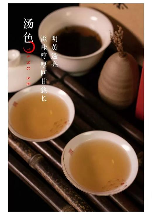 安化黑茶 | 山楂茯砖茶 十年陈金花茯砖 专利产品 818g 商品图2