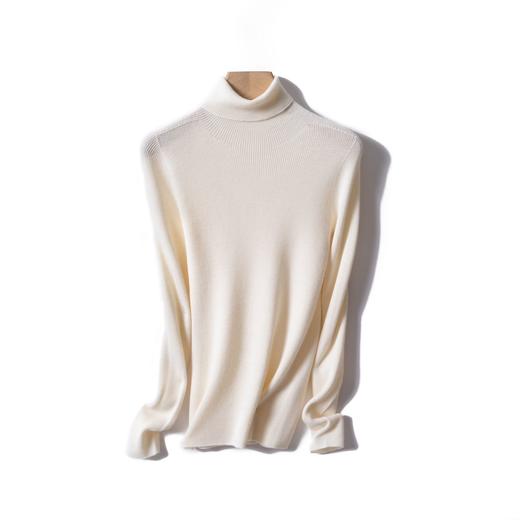 现货 臣禾无缝扬子纱毛衫 高领 JZ244090258  商品图4