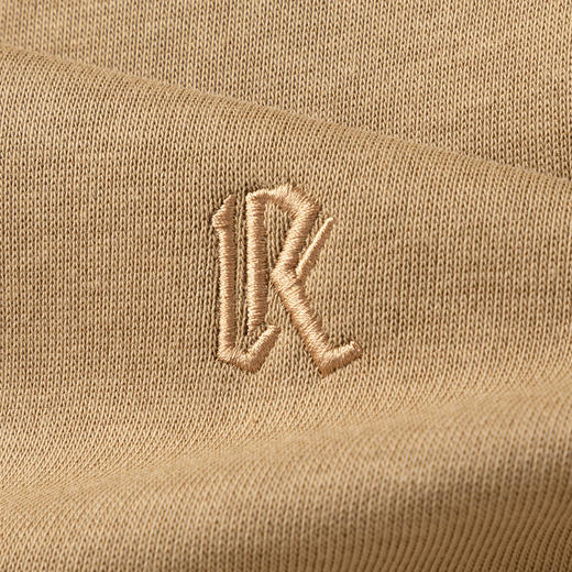 【加绒加厚 蚕丝混纺】罗蒙秋冬男装绣花胸标加绒卫衣男秋冬保暖男士卫衣加绒套头T恤 商品图10