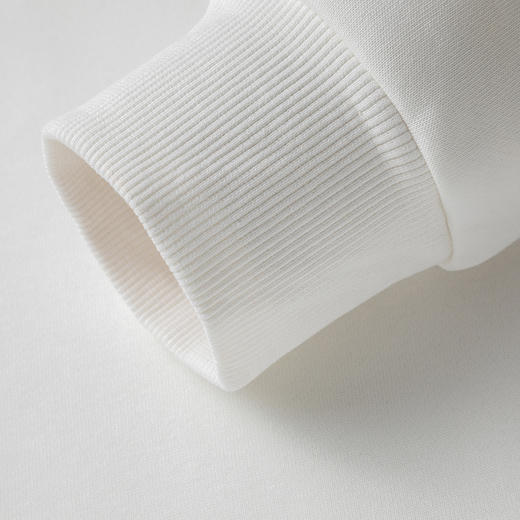 【加绒加厚 蚕丝混纺】罗蒙秋冬男装中国风胸标加绒卫衣男保暖卫衣加绒套头T恤 商品图7