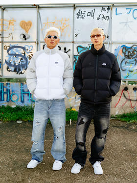 STA2024秋冬款经典基础系列星标插肩袖棉衣夹克