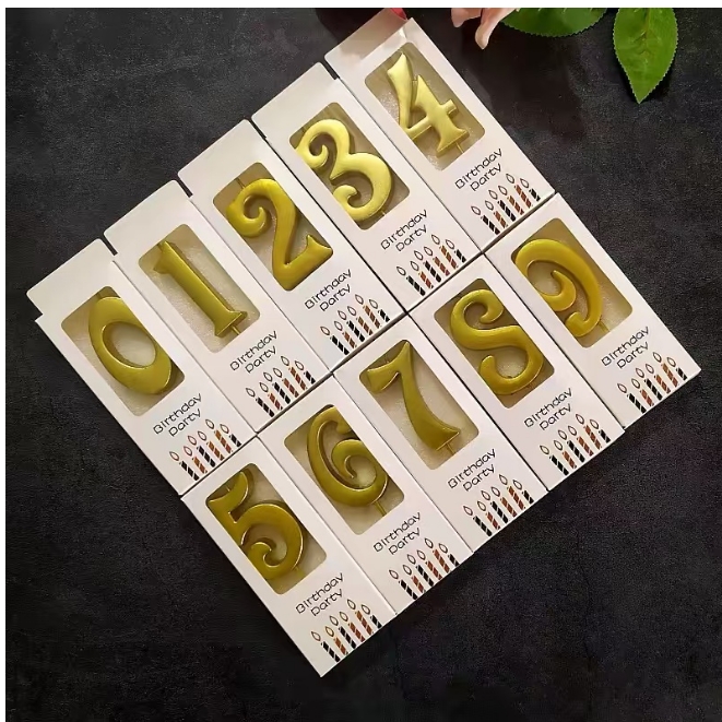 配件.数字蜡烛