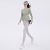 TITIKA ACTIVE 花苞小V领外套户外休闲修身透气运动健身服上衣 49J31181 商品缩略图2