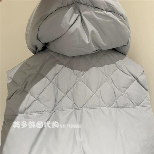 VOV家原厂女款羽绒马甲 黑色 蓝灰两个色 商品图3