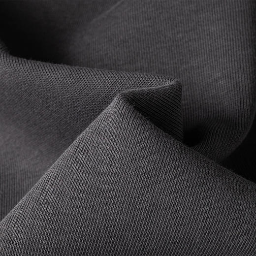 【加绒加厚 蚕丝混纺】罗蒙秋冬男装加绒保暖卫衣男士时尚胸花卫衣男套头T恤男 商品图7