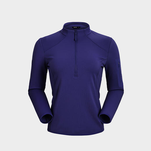 KAILAS凯乐石 户外运动 女款立领半开胸抓绒衫 KG2437233 商品图3