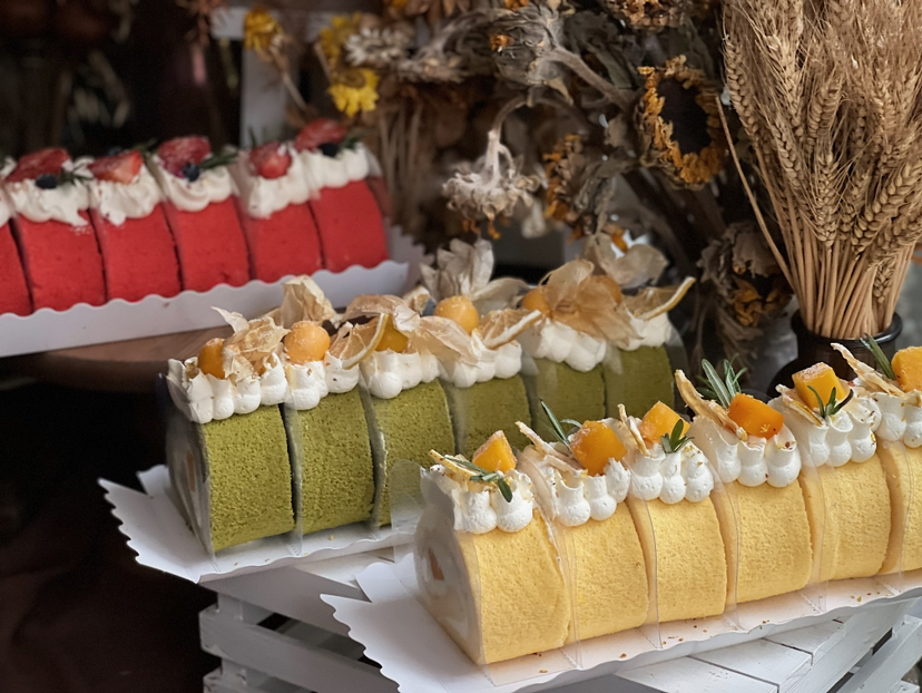 多口味奶油蛋糕整卷【无现货，提前一天预订】