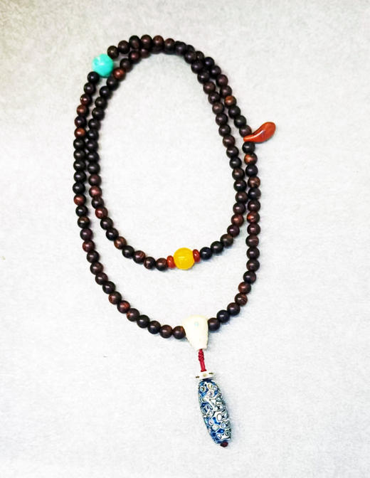 CFX海黄手串6x8mm，108颗 商品图0