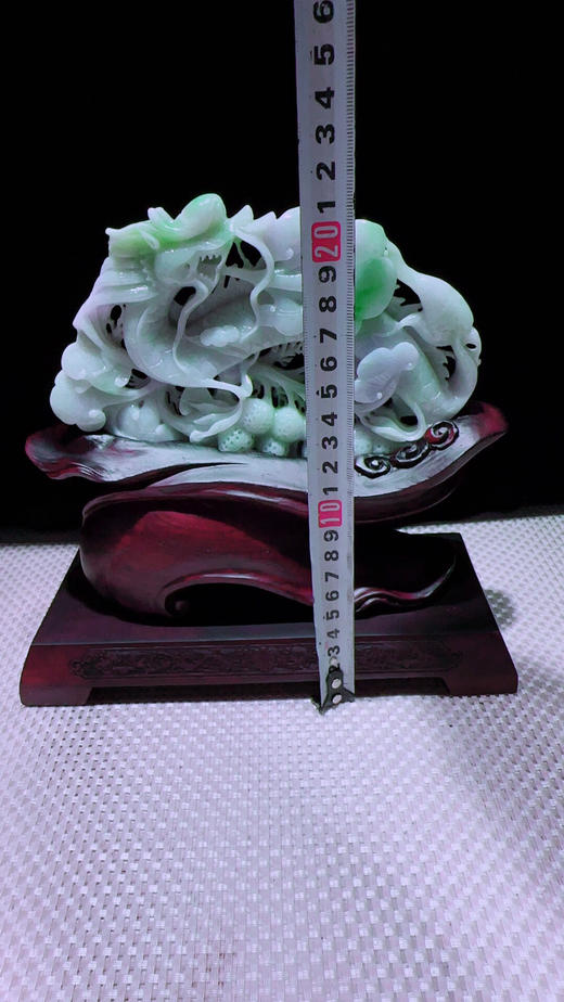 620471翡翠摆件【生意兴隆】 商品图1