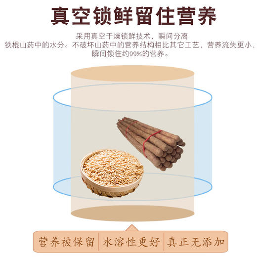 潮乐福燕麦山药片  燕麦山药黑麦山药片中老年人营养全家早餐独立小袋 商品图3