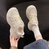 流行老爹鞋女2024新款春夏网面女鞋子爆款增高厚底休闲小白运动鞋新款爆款小红书同款 商品缩略图1