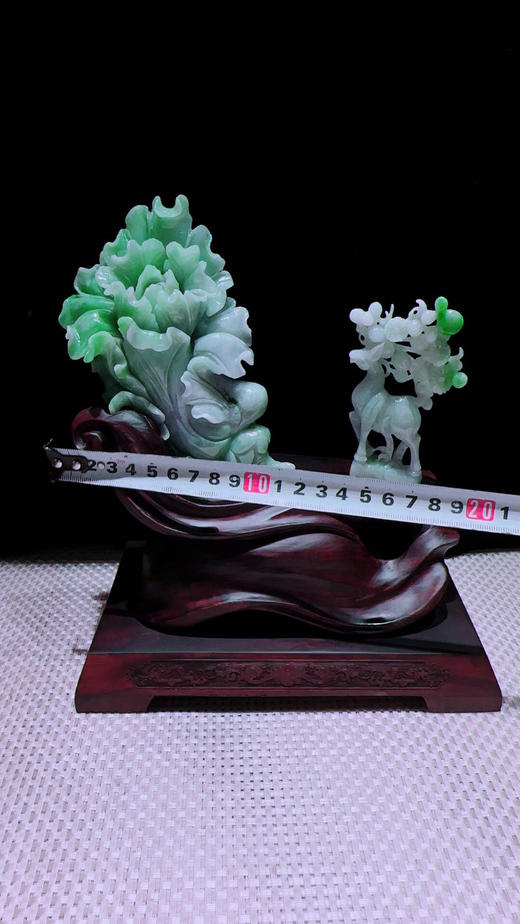 620470翡翠摆件【一路发财】 商品图2