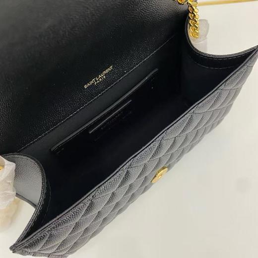 圣罗兰ENVELOPE纹拼菱格的鱼子酱信封包（HH） 商品图7