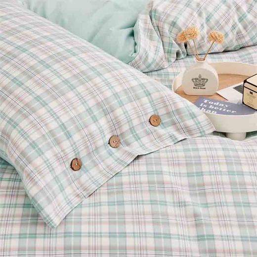 多喜爱 美眠康涤色织套件四件套  布莱妮203x229cm 商品图3