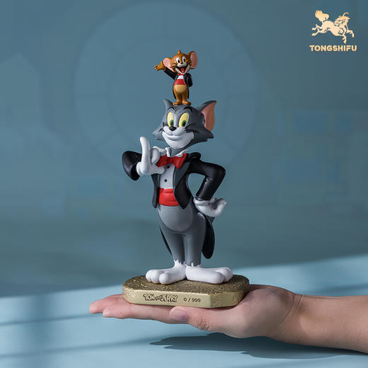 铜师傅 正版授权《猫和老鼠》B款 限量手办 桌面铜摆件 工艺品 商品图4