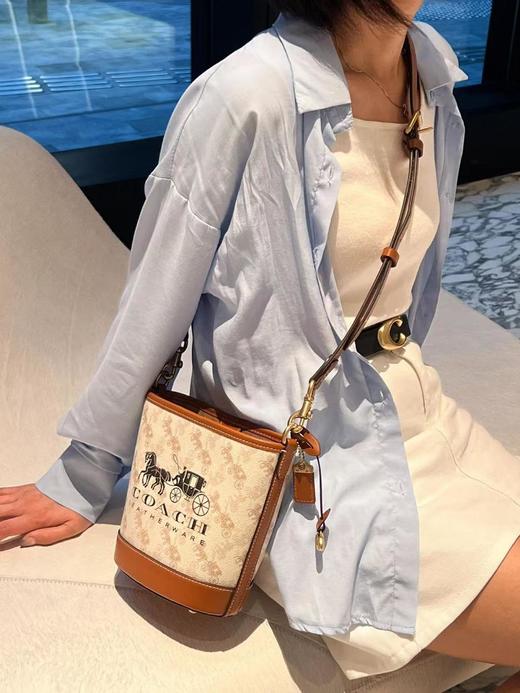 蔻驰Dakotah16字母单肩斜挎包（SS） 商品图1