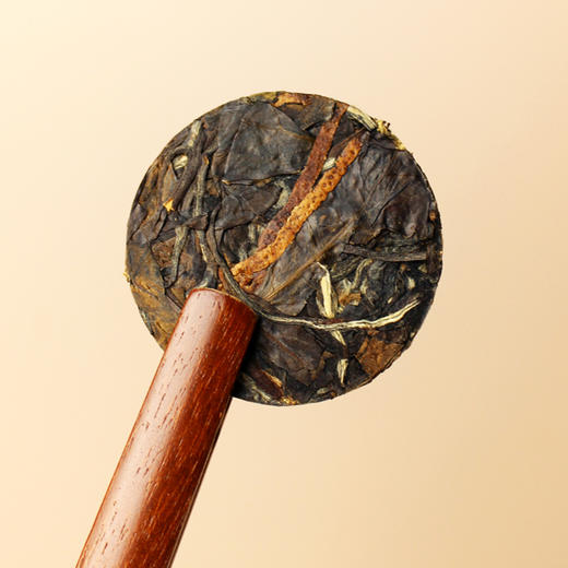 鼎茗荟丨龙行大运 陈皮白茶 2018年原料 125g（5g*25） 礼盒装配手提袋 商品图2