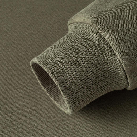 【加绒加厚 蚕丝混纺】罗蒙秋冬加绒保暖卫衣男士时尚潮流胸花卫衣男套头T恤 商品图7