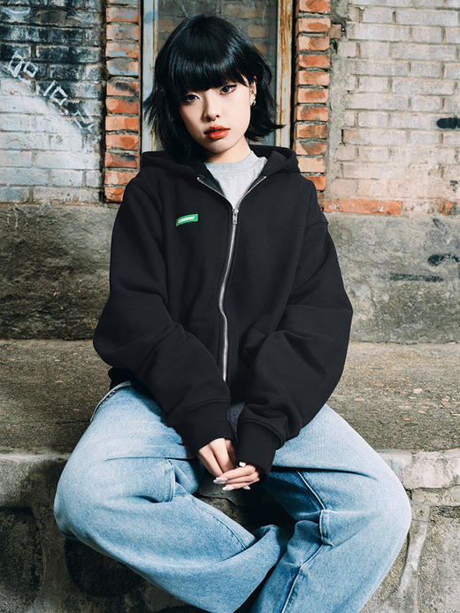 STA2024秋冬款经典基础BOGO刺绣直拉帽衫 商品图2