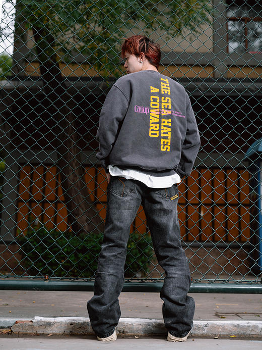 STA2024秋冬款坏男孩系列恶搞奥尼尔水洗卫衣 商品图3