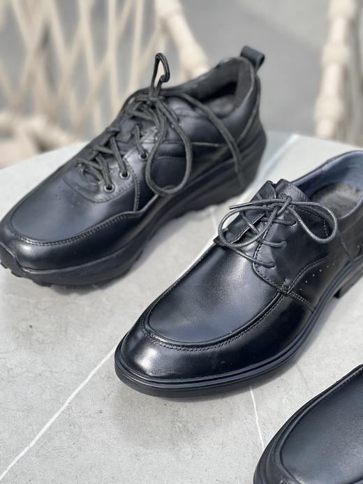 1026-5 系带套脚牛皮舒适休闲 男鞋 商品图2