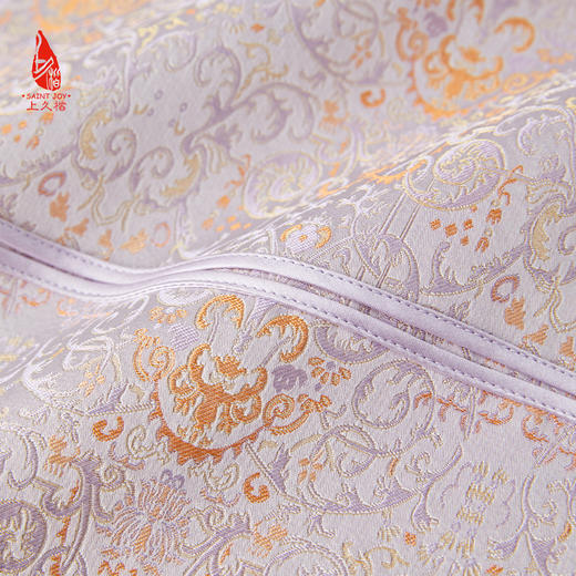 SAINTJOY/上久楷 女式宋锦马甲 中式上衣 中国风 复古 卷草蝴蝶纹锦 CY1044207016 商品图7
