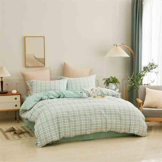 多喜爱 美眠康涤色织套件四件套  布莱妮203x229cm 商品图1